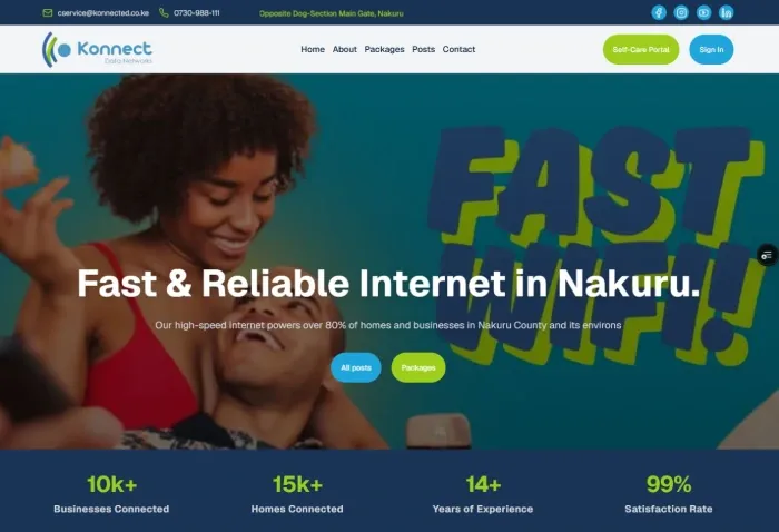 Konnect Data Networks - Nakuru